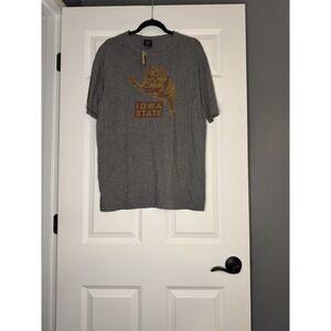 College Vault Men's Iowa State Cyclones T Shirt Retro Mascot Medium Nwt